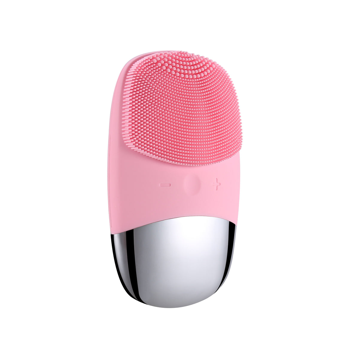 Sonic silicone facial cleansing brush