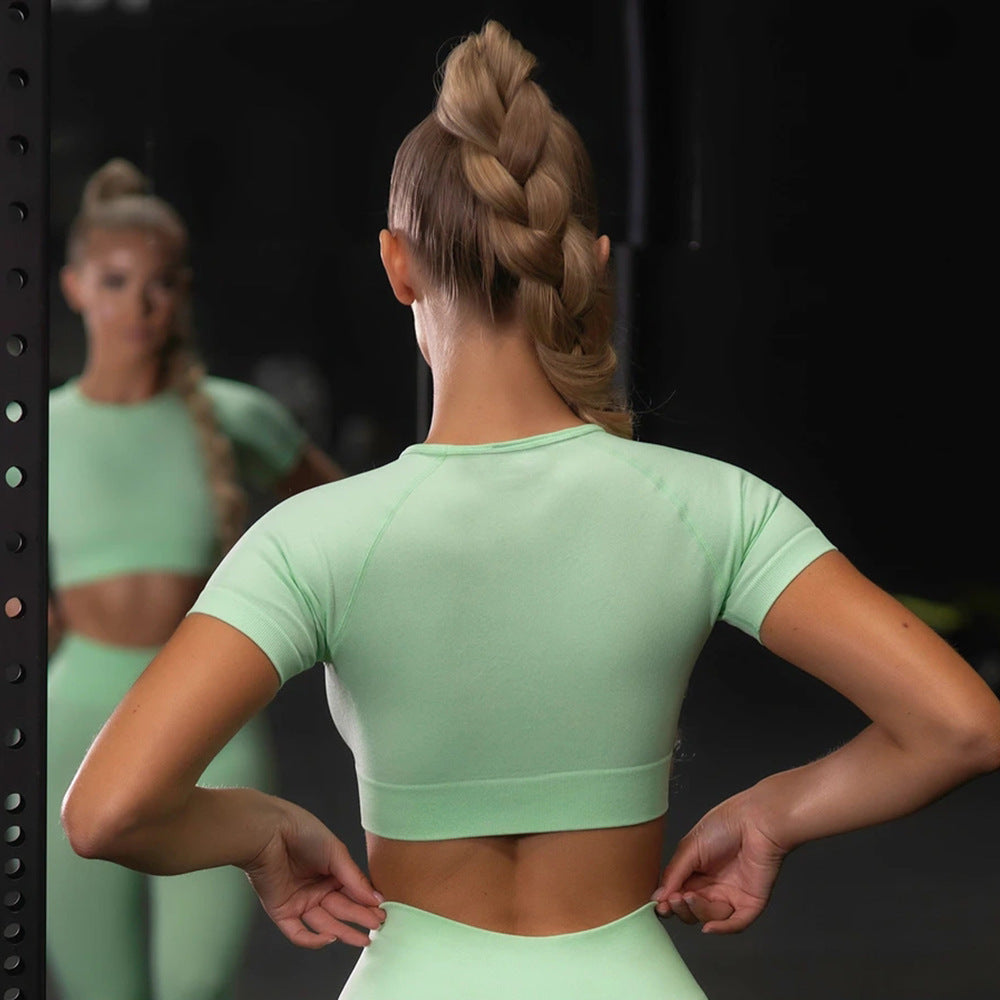 Women's seamless activewear separates - product detail 5