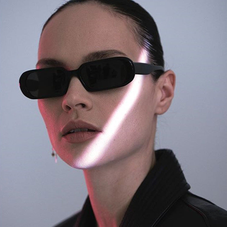 Retro slim sunglasses in candy colours