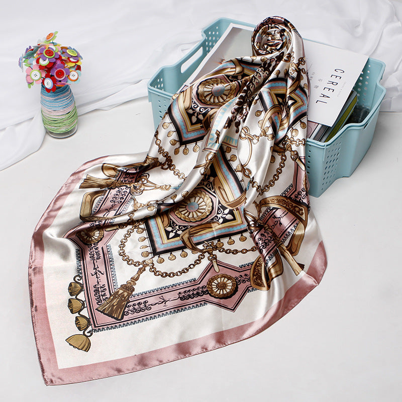Women’s satin square scarf