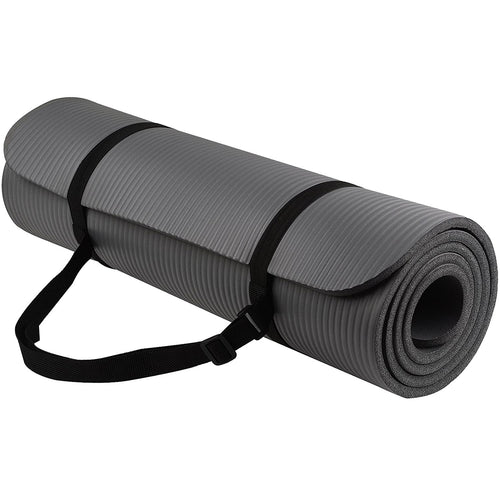 10mm cushioned yoga mat - exercise mat view 2