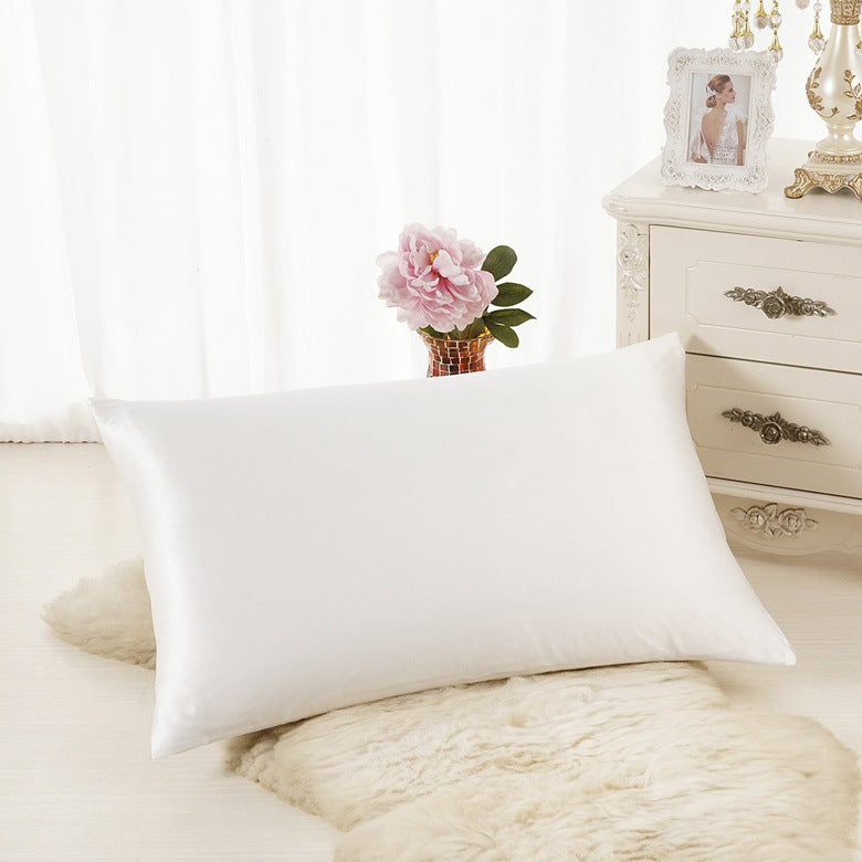 Satin pillowcase for hair and skin