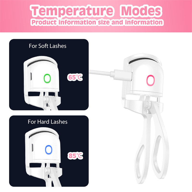 USB rechargeable heated eyelash curler - product view 6