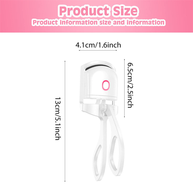USB rechargeable heated eyelash curler - product detail 9