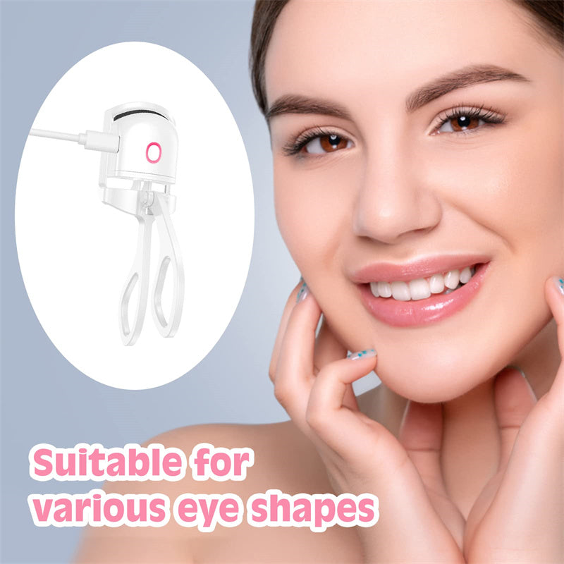 USB rechargeable heated eyelash curler - product detail 7