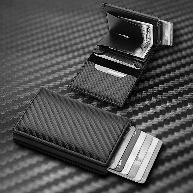 Slim multi-slot card holder wallet