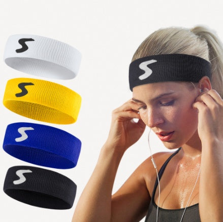 Sweat-wicking fitness headband