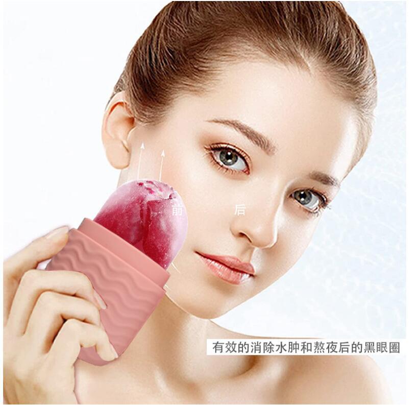 Reusable facial ice roller for skincare