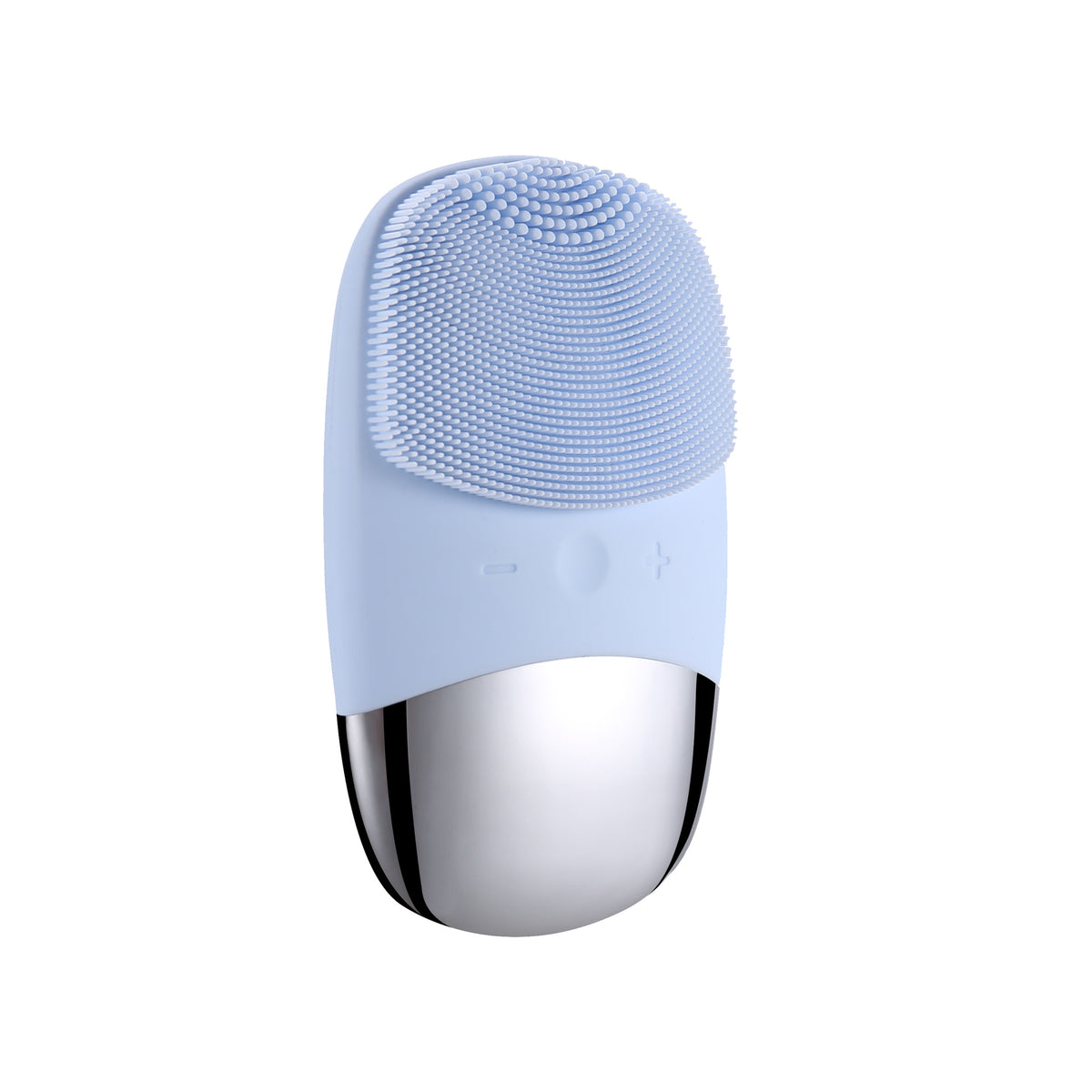 Sonic silicone facial cleansing brush